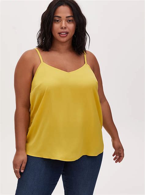 torrid yellow cami for women.